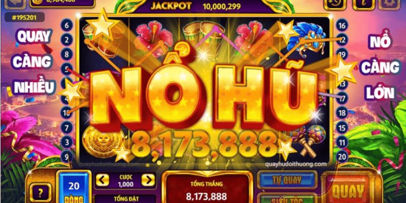 Chơi game nổ hũ tại 1xbet kết hợp theo dõi chu kỳ